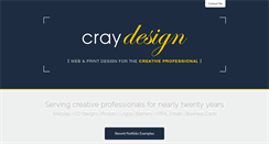 Desktop Screenshot of craydesign.com